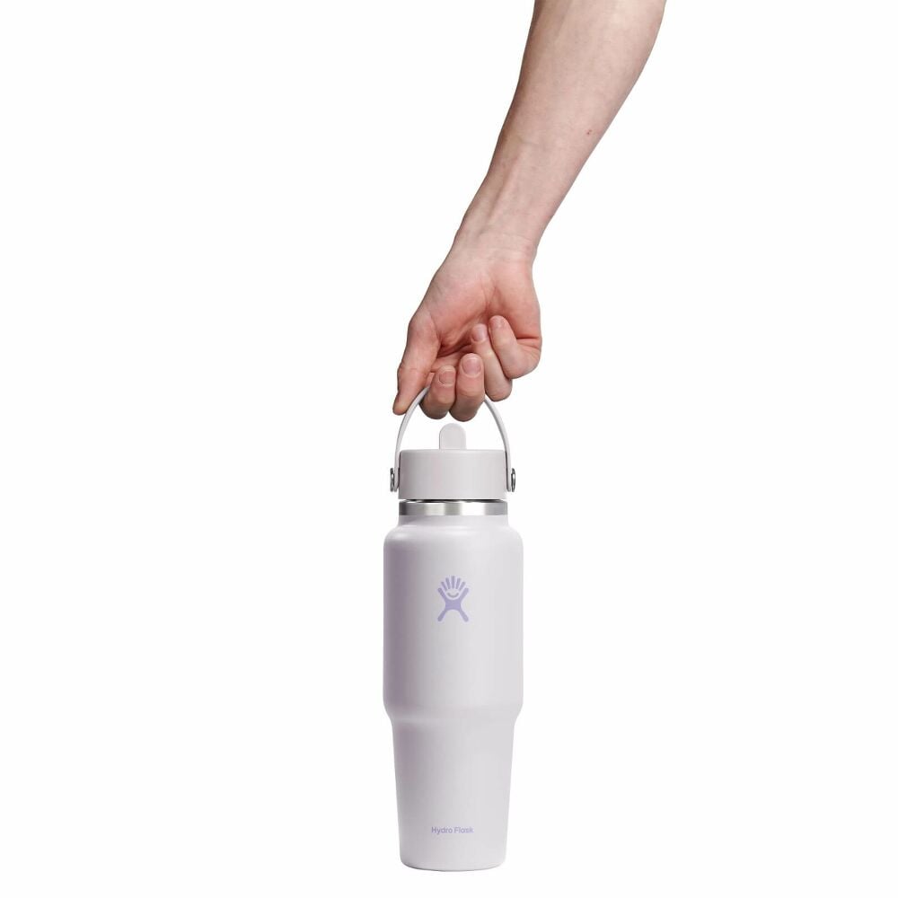32 oz Travel Bottle with Flex Straw Cap - Cloud Pink